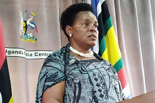 Minister of Gender and Culture Peace Mutuuzo