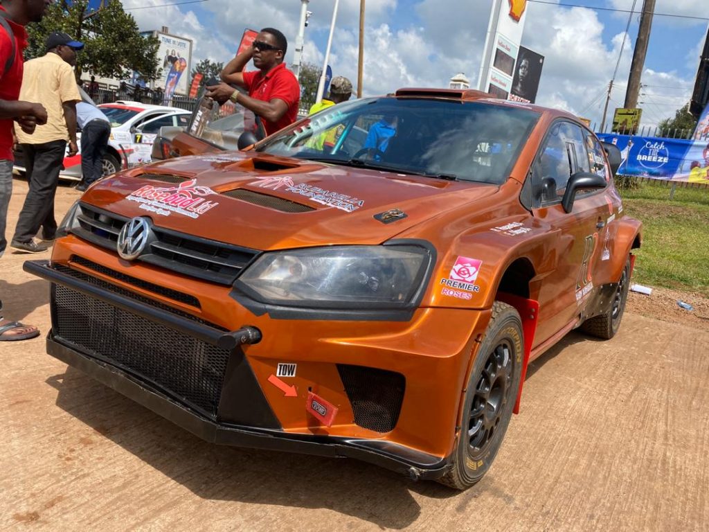 Rajiv's car, the Volkswagen Polo Proto.