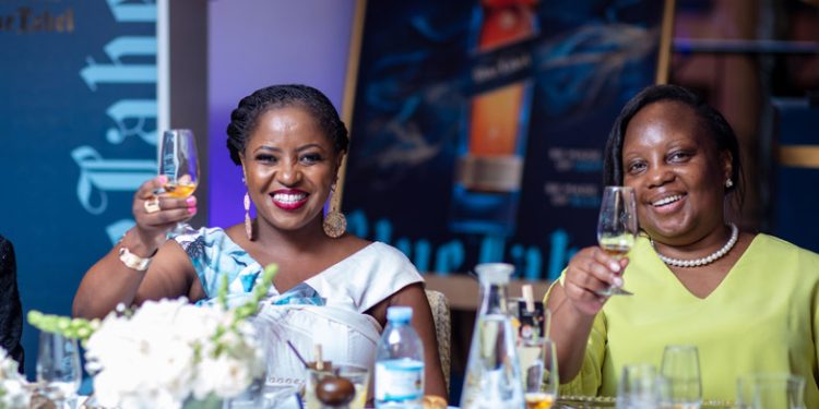 : The event's host Rachel Dumba, a UBL Board member and Catherine Njonjo , the UBL HR Director