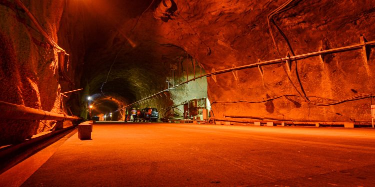 The 27km underground tunnel at Karuma dam.
