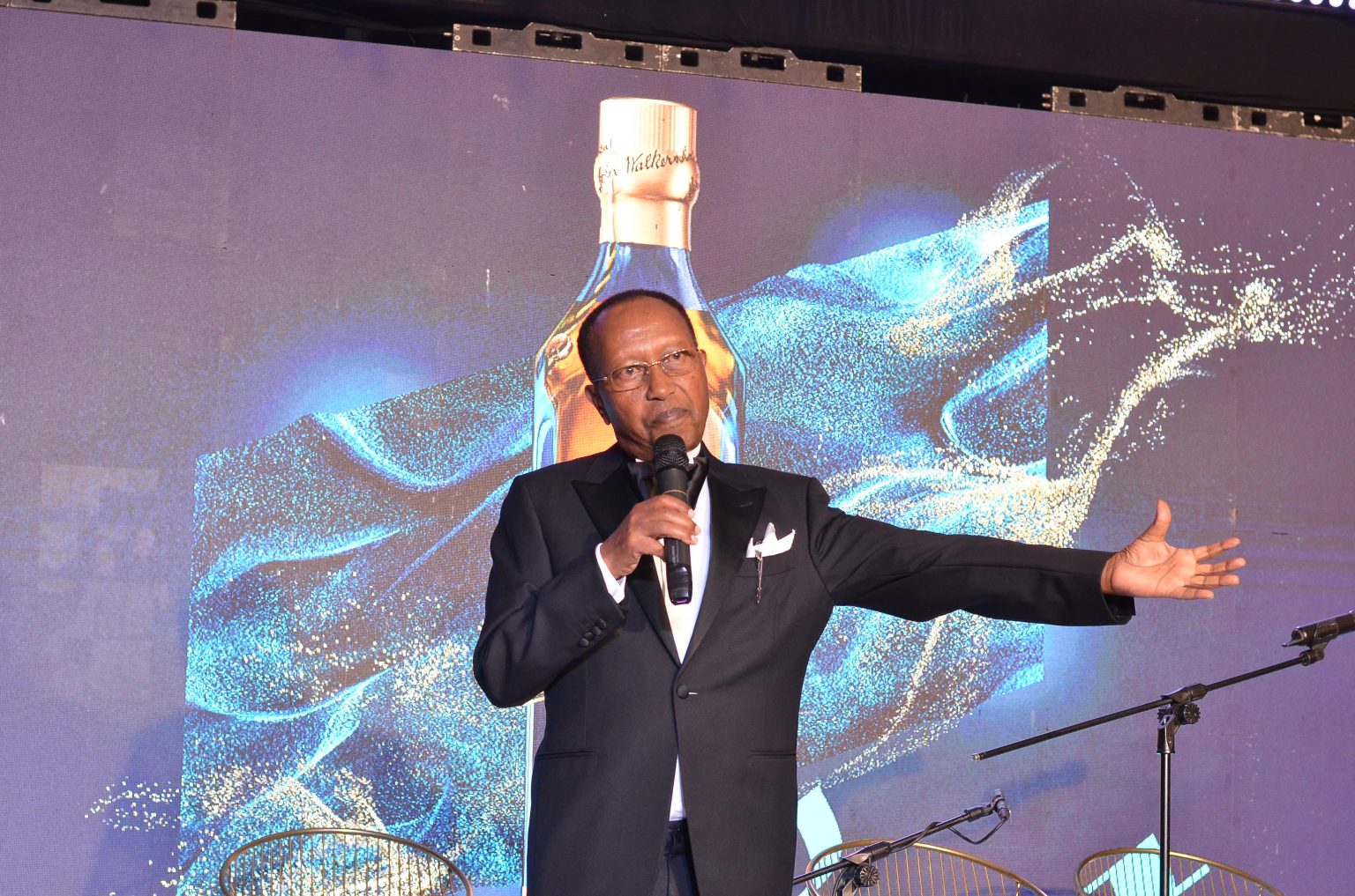 Amos Nzeyi hosts peers and industry captains to an exclusive Johnnie Walker Blue Club event