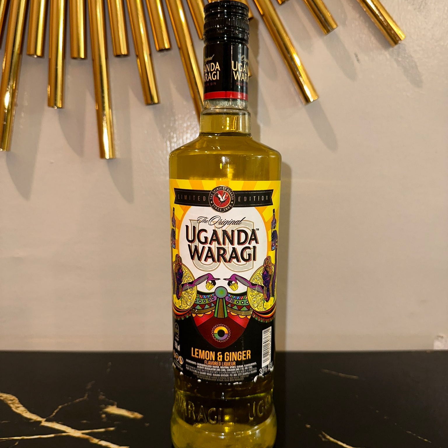 UBL launches premium new flavor Uganda Waragi Lemon and Ginger